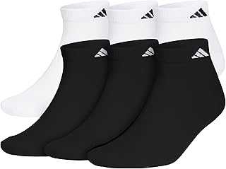 Men's Athletic Cushioned Low Cut Ankle Socks (6-Pair Pack)