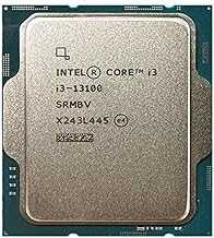 Intel Core i3-13100 4 Core Desktop Processor (Up to 4.5GHz) LGA 1700 - UHD Graphics 730-12MB Cache (OEM Tray Version, Cooler Not Included) - Reliable Performance for Gaming, Home and Office