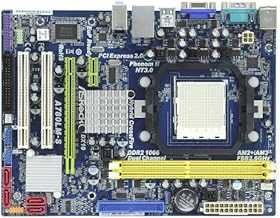 Socket AM2+/ AMD 760G/ 2DDR2-1066/10/100 LAN/ATI Hybrid CrossFireX/Raid/VGA ATX Motherboard A780LM-S