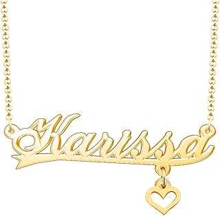 Customized Heart Pendant Custom Jewelry for Her Personalized Name Necklace