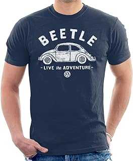 Beetle Black Live The Adventure Men's T-Shirt
