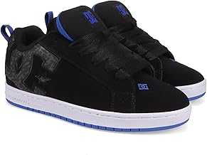 Men's Court Graffik Skate Shoe, Black/Blue