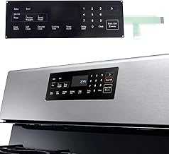 DG34-00025A Membrane Switch Touchpad, Range Oven Touch Panel Compatible with Samsung Oven NX58F5300SS /AA NX58F5500SB NX58F5500SS Replaces# AP5800759 PS8764897