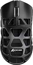 R3 46g Superlight Magnesium Alloy Wireless Gaming Mouse, BT/2.4Ghz/Wired Computer Mouse, 8000Hz Wireless Polling Rate, PAW3395 26K DPI Optical Sensor Programmable Mice for Win/Mac(Black)