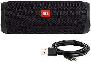 JBLFLIP5BLKAM FLIP 5 Waterproof Portable Bluetooth Speaker Black
