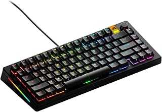 Gaming - GMMK 3 HE Rapid Trigger Keyboard, Hall Effect, 8K Polling Rate, MX Mechanical & Magnetic Switches, Hotswappable 75% Keyboard, Modular Gasket System, Doubleshot PBT keycaps (Black)