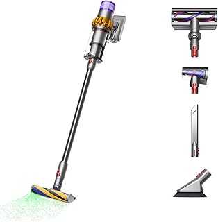 V15 Detect Plus Cordless Vacuum, Yellow/Nickel