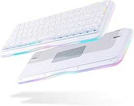 K68se Gaming Mechanical Keyboard,60% Percent Keyboard with Red Linear Switch,RGB Backlight,Ultra-Compact Mini 68 Keys Anti-Ghosting for PC Windows Gamer Typist