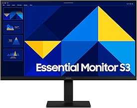 Samsung 24" S3 (S30GD) IPS LED FHD 100Hz Monitor (HDMI, D-sub) - Black - LS24D300GANXZA (Renewed)