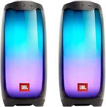 Pulse 4 Wireless Bluetooth IPX7 Waterproof Speaker Pair Bundle - Black
