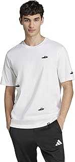 adidas Men's Lounge Slides Graphic T-Shirt