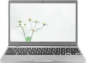 Samsung 2024 Lightweight 11.5" HD IPS Chromebook, Intel Celeron N Processor Up to 2.78GHz, 4GB Ram, 64GB SSD, Webcam, Super-Fast WiFi, Bluetooth, Chrome OS, Pastel Silver (Renewed)