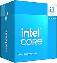 Core™ i3-14100F Desktop Processor 4 cores (4 P-cores + 0 E-cores) 4.7 GHz