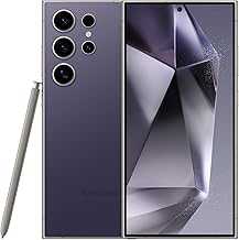 Galaxy S24 Ultra Cell Phone, 256GB AI Smartphone, Unlocked Android, 200MP, 100x Zoom Cameras, Long Battery Life, S Pen, Global Version, 2024 - Titanium Violet