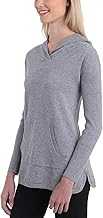Cyrus Ladies' Pullover Hoodie (S, Medium Grey)