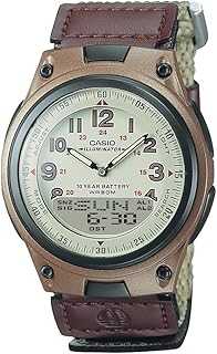 AW80 Series | Men’s Analog-Digital Watch | 50M Water Resistance | Multi Alarms | 100 SEC Stopwatch | Countdown Timer | World Map for World Time | LED Light | LC Display | 10 Year Battery