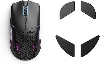 Model O Wireless Gaming Mouse with Ceramic Feet - RGB Lightweight, Matte Black