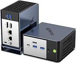 AI Mini PC AMD Ryzen AI 9 HX-370 Serie(5.1GHz) Mini Gaming Computers, 32GB LPDDR5X 1TB PCIe 4.0 SSD, Support, Triple Screen 8K Display, WiFi 6 & USB4/Oculink Interface/EVO-X1