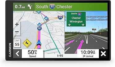 DriveSmart 71 EX with Traffic, 7-inch Car GPS Navigator with Bright, Crisp High-resolution Maps and Garmin Voice Assist