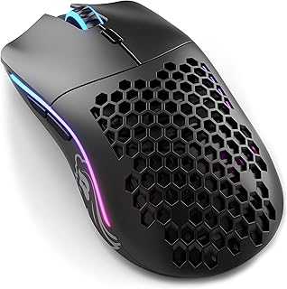 Model O Wireless Gaming Mouse - Superlight, 69g Honeycomb Design, RGB, Ambidextrous, Lag Free 2.4GHz Wireless, Up to 71 Hours Battery - Matte Black
