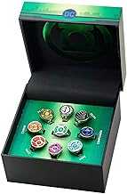 Green Lantern Power Rings Emotional Spectrum | Includes 9 Adjustable Rings Featuring Each Emotion