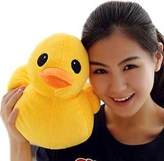 30CM Plush Yellow Duck Soft Stuffed Animal Toy Sofa Decoration for Kids Birthday