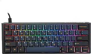 One 3 Mini Pro Nazca 8K 60% Hotswap RGB Triple Shot PBT Mechanical Keyboard - Cherry MX2A Brown