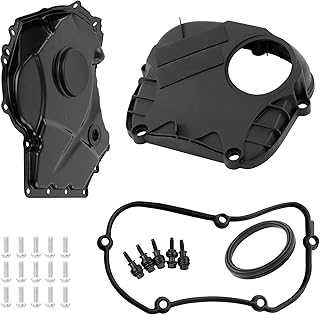 1.8T 2.0T EA888 Engine Upper Front Timing Cover, Compatible with 2007-2017 Audi Q5 A4 TT A3 A6 2008-2017 Volkswagen CC Golf Passat, Replace# 06H103269H 06H109210AG