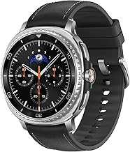 Galaxy Watch 8 Classic (2025) 46mm Bluetooth Smartwatch, Cushion Design, Rotating Bezel, Quick Button, Sleep Coaching, Running Coach, Energy Score, Black [US Version, 2 Yr Warranty]