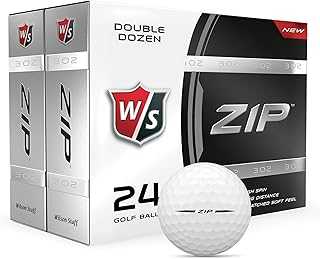 Staff Zip Golf Balls (Pack of 24)