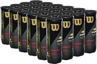 US Open Tennis Balls - Regular Duty, 24 Can Case (72 Balls)