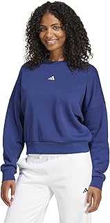 adidas womens Essentials Small Logo Feel Cozy Sweatshirt