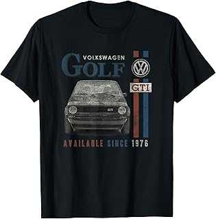 Golf GTI Racing Distressed T-Shirt, Small