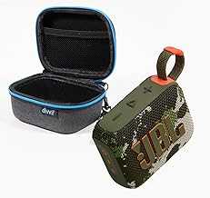 GO 4 Portable Bluetooth Speaker & divvi GO Protective Hardshell Case - Camo