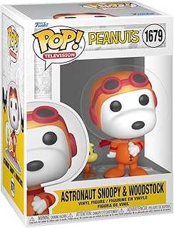 Pop Animation: Peanuts - Space Snoopy - Classic Peanuts - Collectable Vinyl Figure - Gift Idea - Official Merchandise - Toys for Kids & Adults - Cartoon/Animation Fans