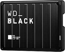 6TB P10 Game Drive, Portable External Hard Drive, Works with PlayStation, Xbox, & PC - WDBZ7D0060BBK-WESN