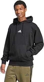 adidas Men's Essentials Feel Cozy Fleece Hoodie Sweatshirt