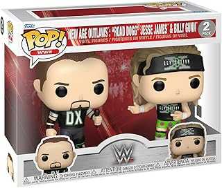 Pop! WWE: New Age Outlaws: Road Dogg Jesse James & Billy Gunn, 2-Pack - Collectable Vinyl Figure - Gift Idea - Official Merchandise - Toys for Kids & Adults