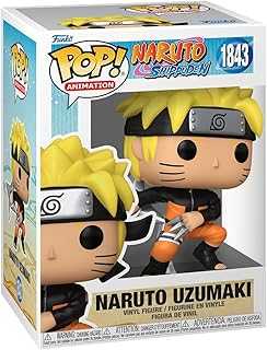 POP Animation: Naruto Shippuden - Naruto - (Shrkn) - 1/6 Odds for Rare Chase Variant - Metallic - Collectable Vinyl Figure - Gift Idea - Official Merchandise - for Kids & Adults
