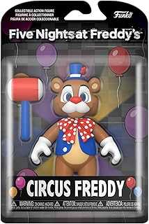 Funko Action Figure: Five Nights at Freddy's - Circus Freddy Fazbear - Collectable - Gift Idea - Official Merchandise