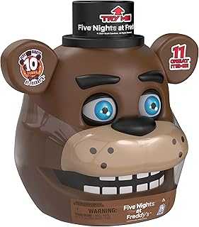 Five Nights at Freddy's - Freddy Fazbear Animatronic Bundle (11 Items, Blinking Eyes w/Lights & Sounds)