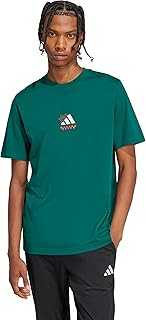 adidas Men's Lounge Pizza Graphic T-Shirt