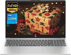 15.6" FHD Business Laptop, 12th Generation 10-Core Intel Core i5-1235U Processor, 8GB RAM, 512GB SSD, Intel Iris Xe Graphics, Wi-Fi 6, Bluetooth 5.3, Natural Silver, Windows 11 Home, EAT Mouse pad