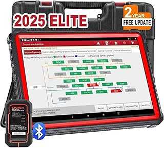 Launch X431 PRO3S+ V5.0 Scanner, 2025 Upgrade All-in-One Scan Tool,Topology Mapping,ECU Coding,Bidirectional Control,55+ Service,Full System,CANFD&DOIP,HD Trucks Diagnose,DBSCar VII VCI 2-Year Update