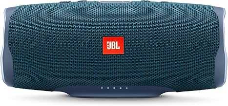 JBL Charge 4 Portable Waterproof Wireless Bluetooth Speaker - Blue (Renewed)