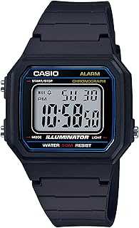 W217H Series | Men’s Digital Watch | 50M WR | 1/100 Second Stopwatch | LED Backlight | Countdown Timer | 100 SEC Chronograph | Daily Alarm | Hourly Time Signal | 7 Year Battery