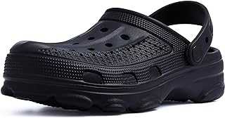 Womens Mens Garden Clogs Shoes with Arch Support Unisex Comfort Slip-on Sandals