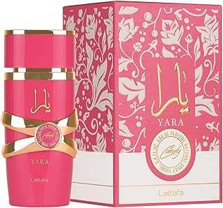 Yara Candy - Vanilla, Fruity, Citrus, Floral - Eau de Parfum Long-Lasting Fragrance for Women, 3.40 Ounce / 100 ml