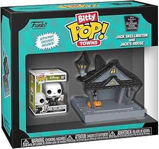 Pop! Bitty Town: The Nightmare Before Christmas- Jack and Jack's House