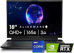 M18 R2 Gaming Laptop - 18 QHD+ 165Hz 3ms Display, Intel Core i9-14900HX, 32GB DDR5 RAM, 1TB SSD, NVIDIA GeForce RTX 4080 12 GB GDDR6, Windows 11 Home, Onsite Service - Dark Metallic Moon